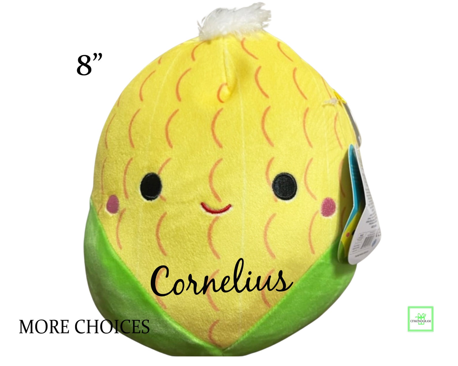 Personalized Squishmallow Conrad Corn 9 inch Squishable | Etsy