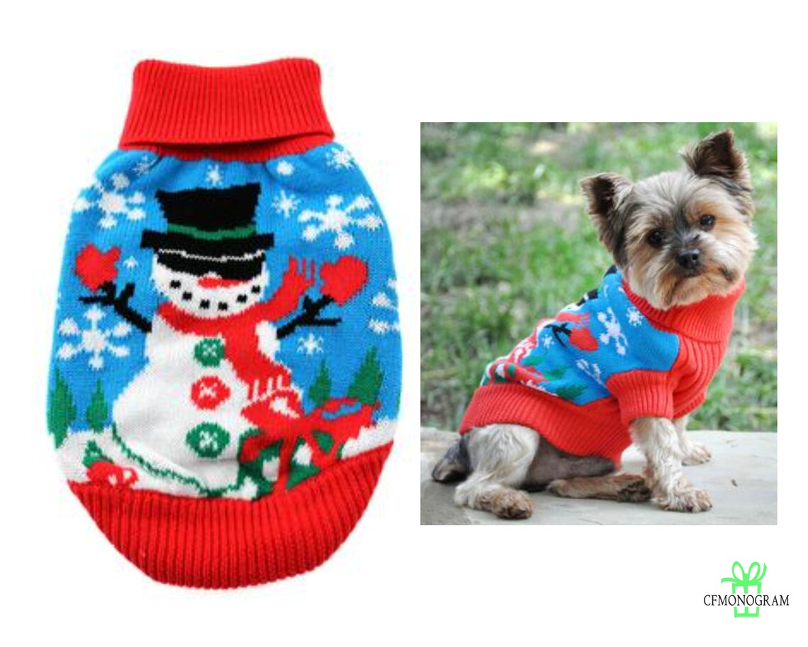 Ugly Reindeer Sweater Christmas Sweater for Dog Pet Sweater Etsy