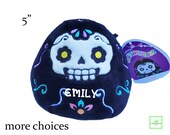 Squishmallow Halloween Delfina Sugarskull 5 inch, Squishable plush, Birthday Gift, Personalized Stuffed Animal, Custom Plush