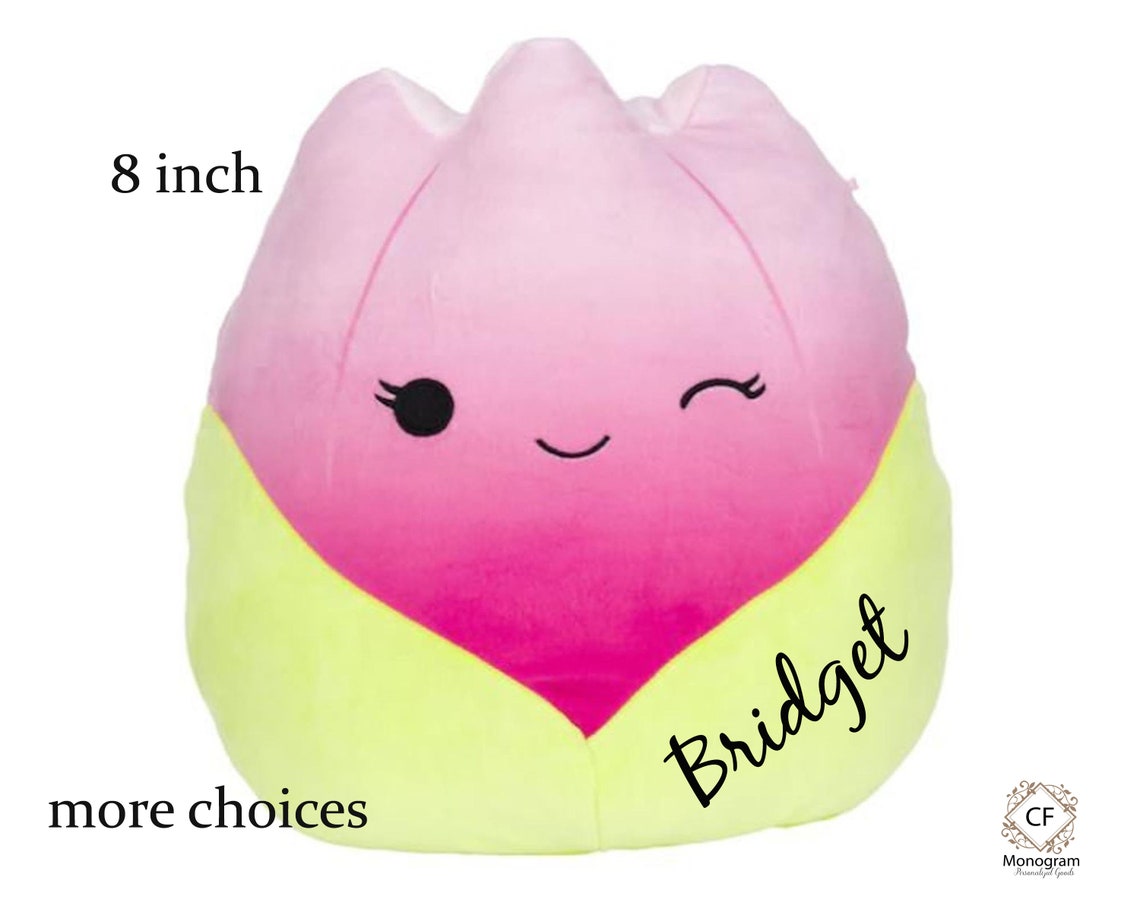 Personalized Squishmallow Bridgie Tulip 9 inch Squishable | Etsy