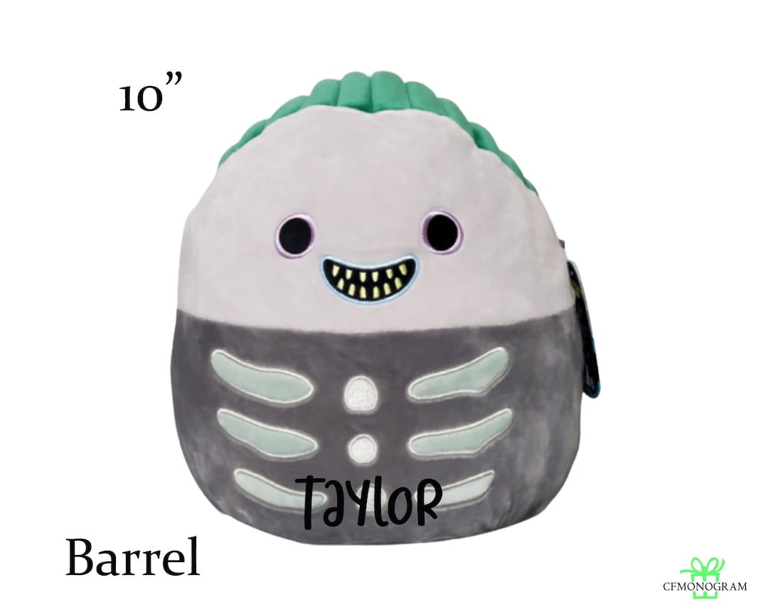 Personalized Halloween Squishmallow Nightmare Before Christmas Mayor