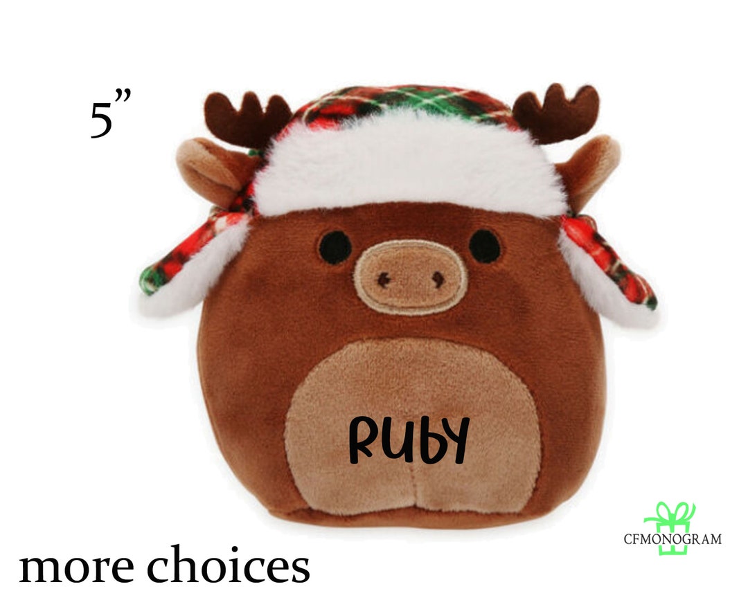 Squishmallow Christmas Maurice Moose 4.5 Custom Etsy