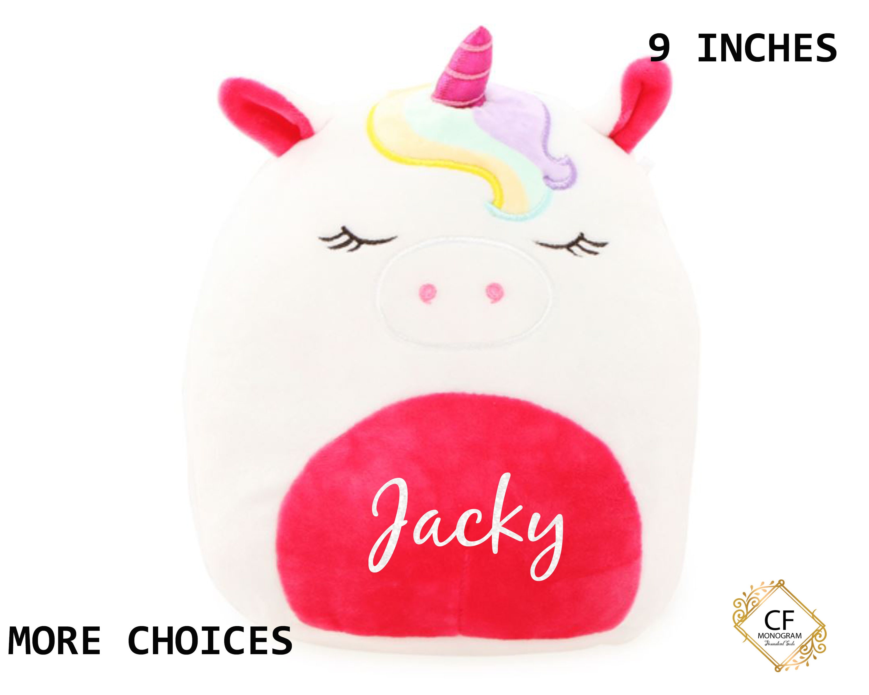 squishmallows unicorn rainbow