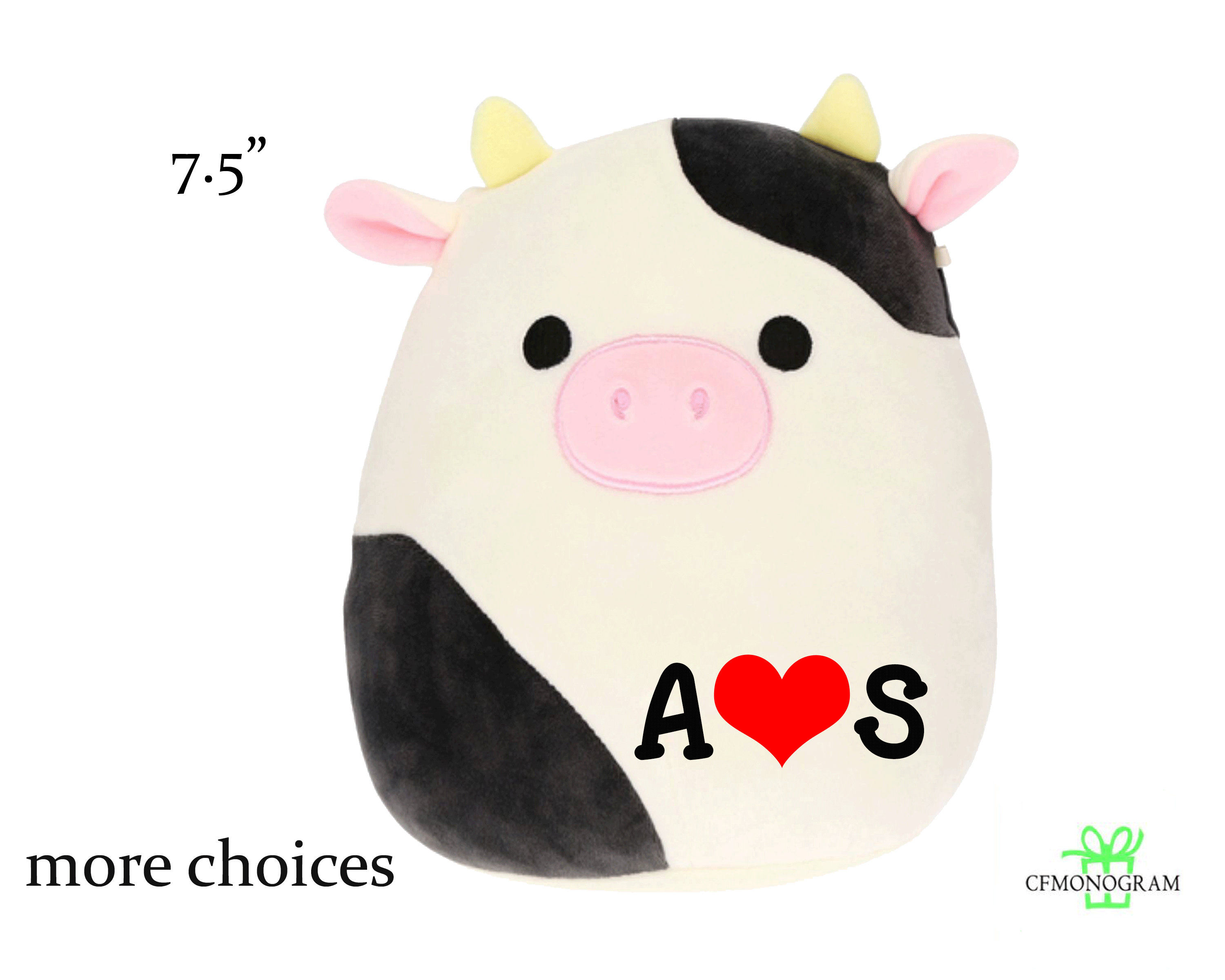 mini squishmallows cow
