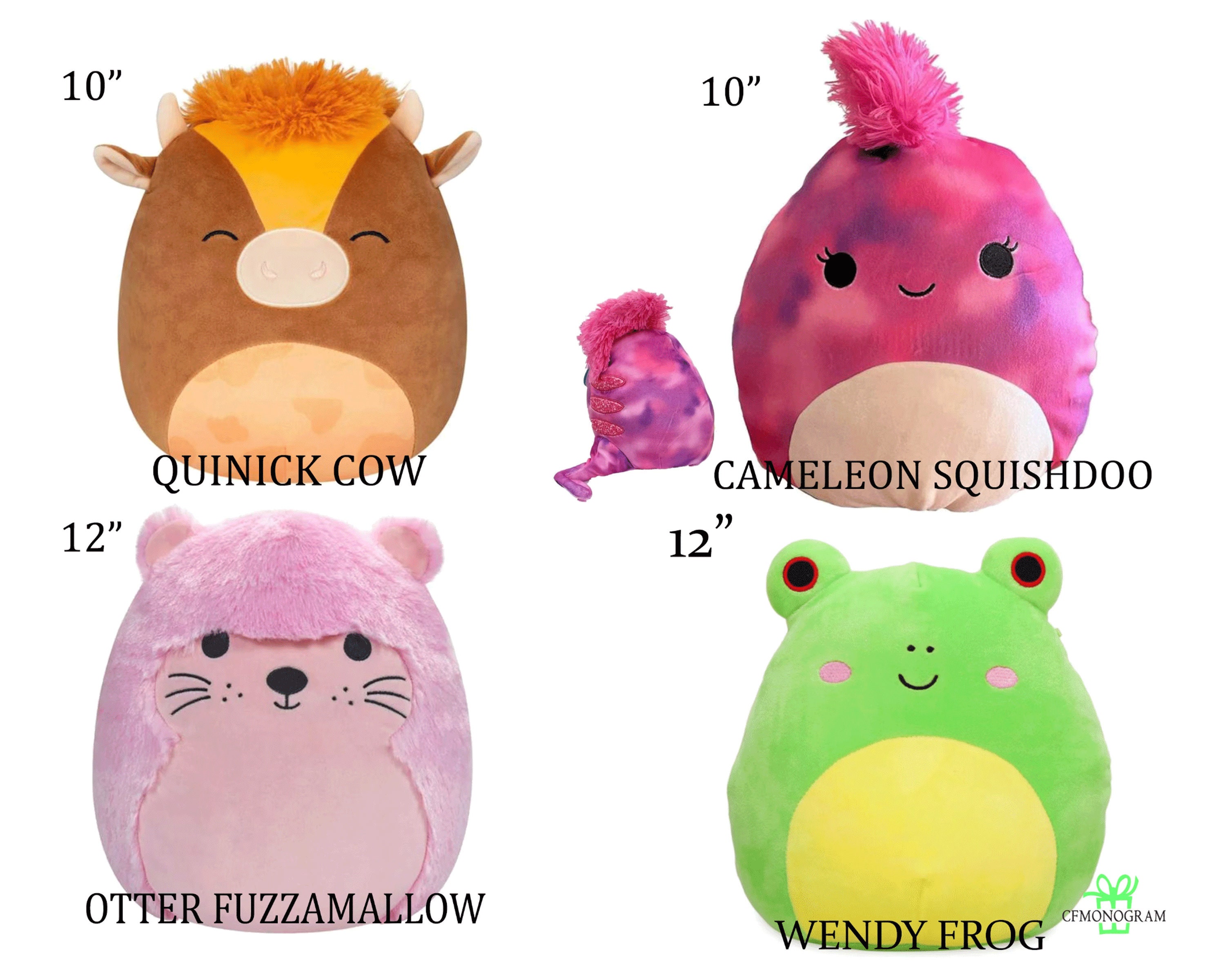 Personalized Squishmallow 12 Inch Wendy Frog, Squishable Plush, Birthday  Gift, Personalized Stuffed Animal, Custom -  Canada