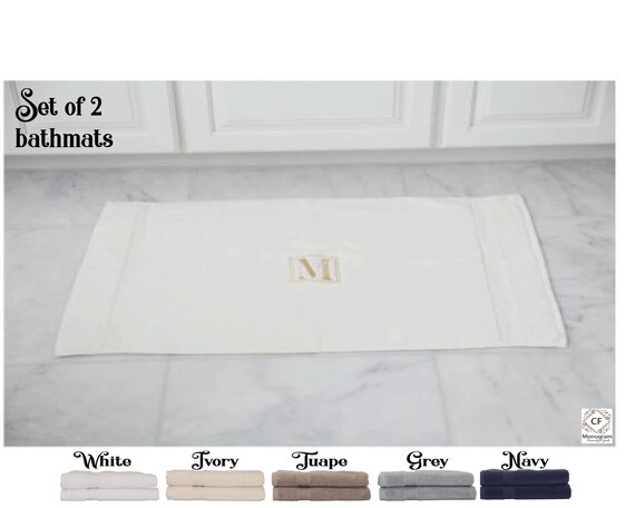 custom bath mats