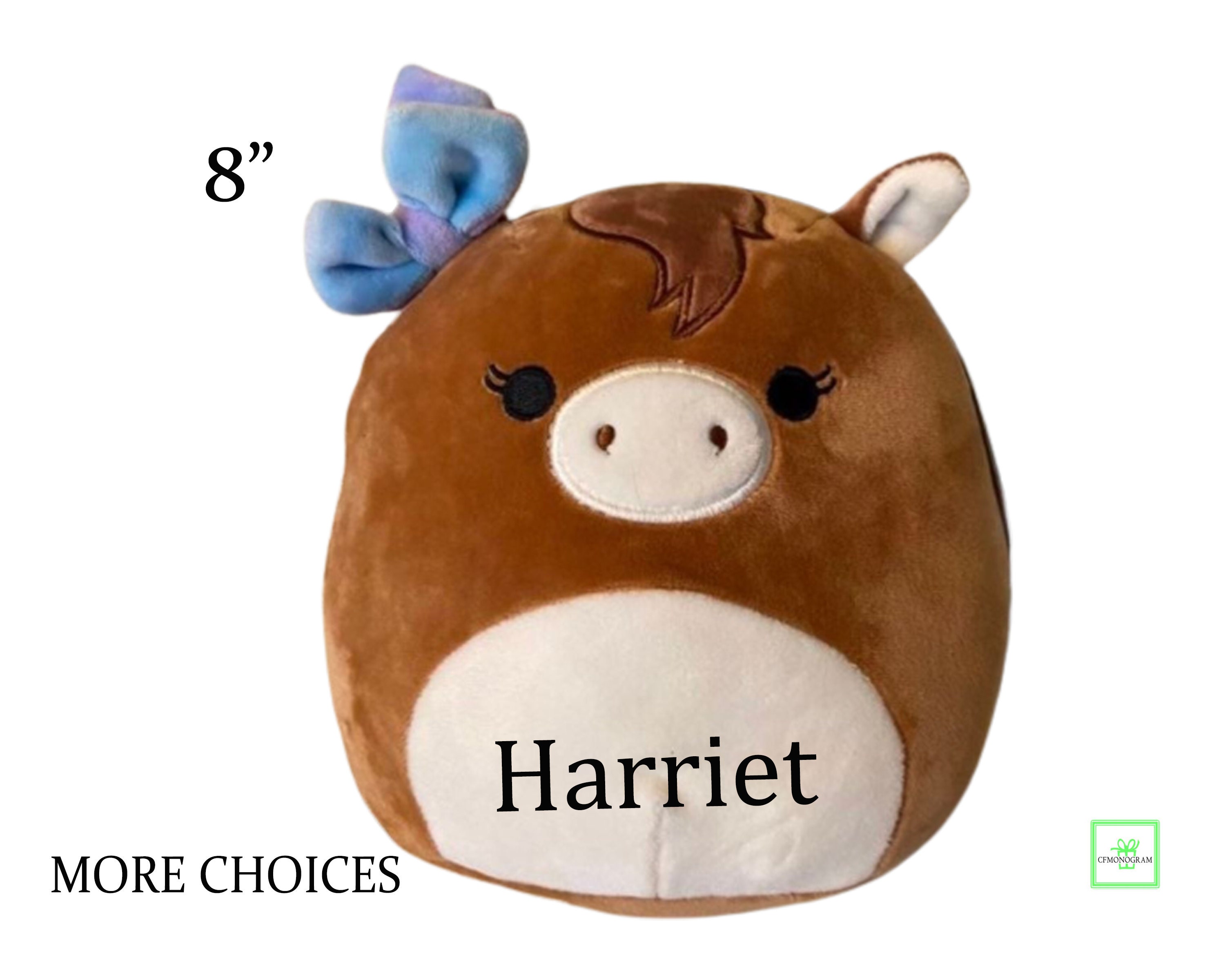 Personalized Squishmallow Tomar Brown Horse 9 inch Squishable | Etsy