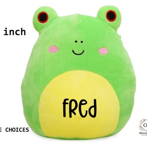 Squishmallow Wendy the Frog 9 inch Personalized Squishable | Etsy