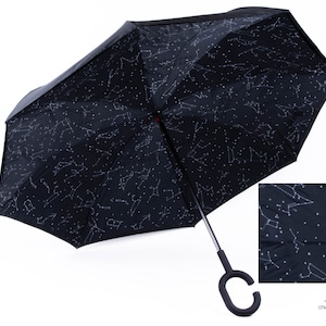 Custom Umbrella, Zodiac Constellation umbrella, Personalized Umbrella, Mens monogram umbrella, personalized gift, teacher gift,employee gift