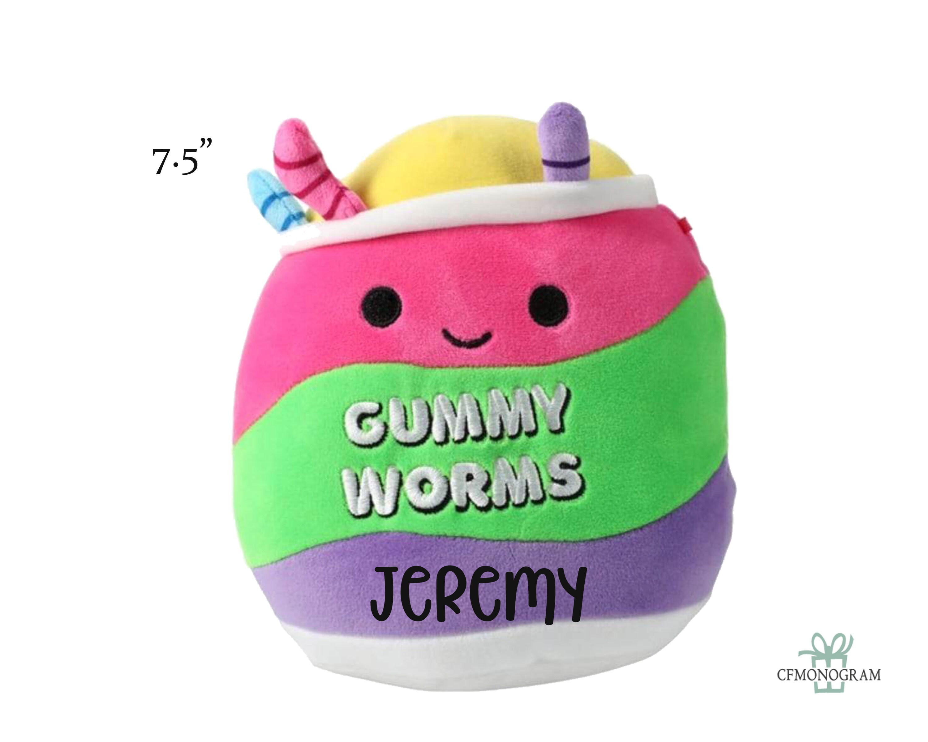 Personalized Squishmallow Gobo Gummy Bear 7.5 Inch, Green Gummy Bear Plush,  Birthday Gift, Personalized Stuffed Animal, Custom -  Canada