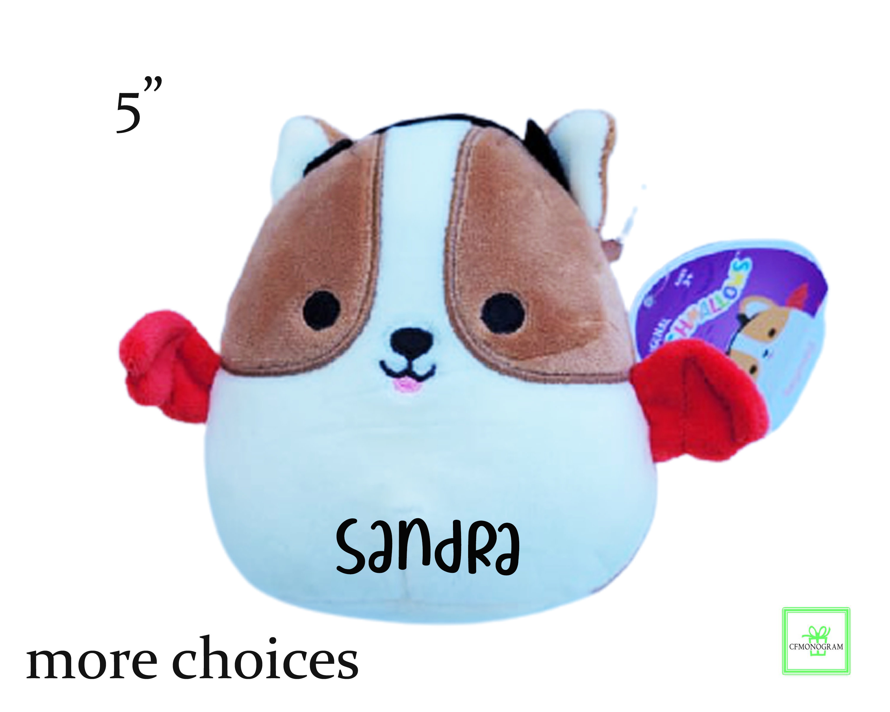 Squishmallow 16” 2020 Reginald Corgi Dog Stuffed Animal Squishmallow 16” 2020 Reginald Corgi Dog Stuffed Animal