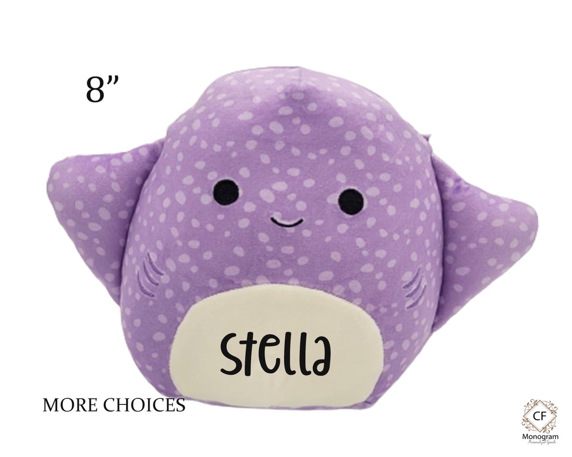 Personalized Squishmallow Aziza Stringray Purple Stingray 8 | Etsy