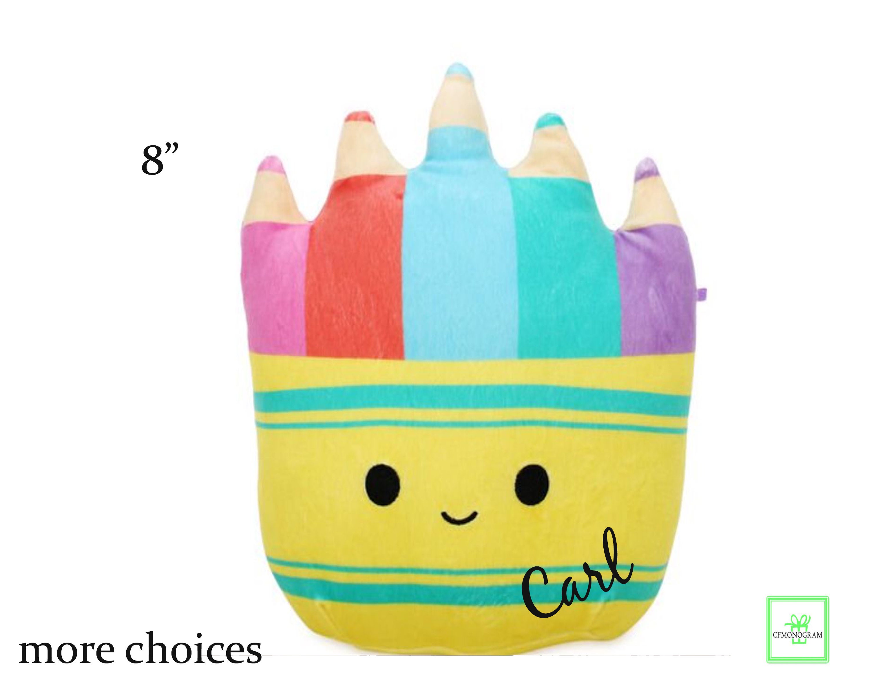 Personalized Squishmallow Cade Crayon 9 