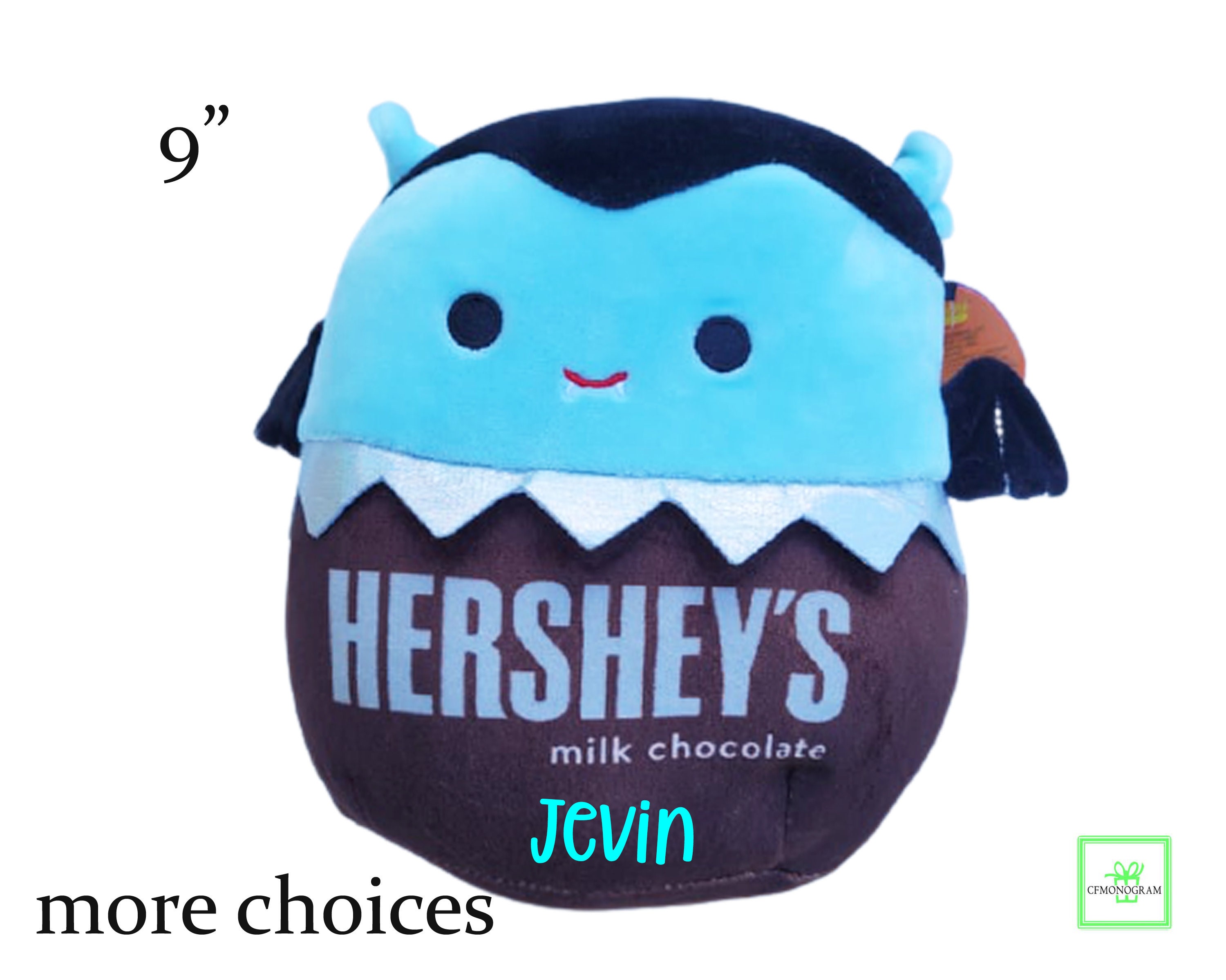 Halloween Bat Squishmallow 2022 Squishmallow Halloween Patricio Hersheys Vampire Dracula Bat 9 Etsy India