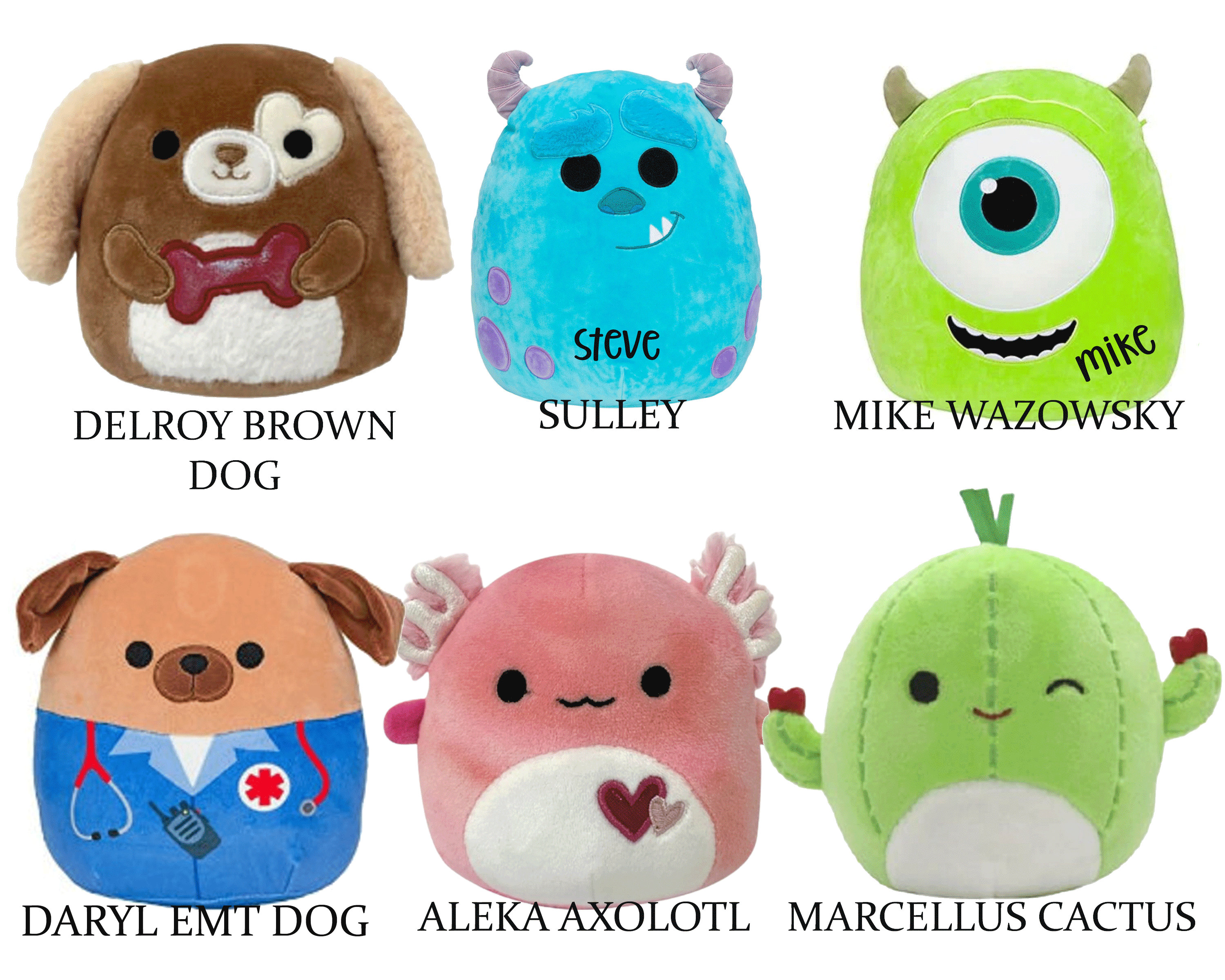 Stuffed Animals & Plushies Custom Plush Personalized Stuffed Animal New 2020 Squishmallows