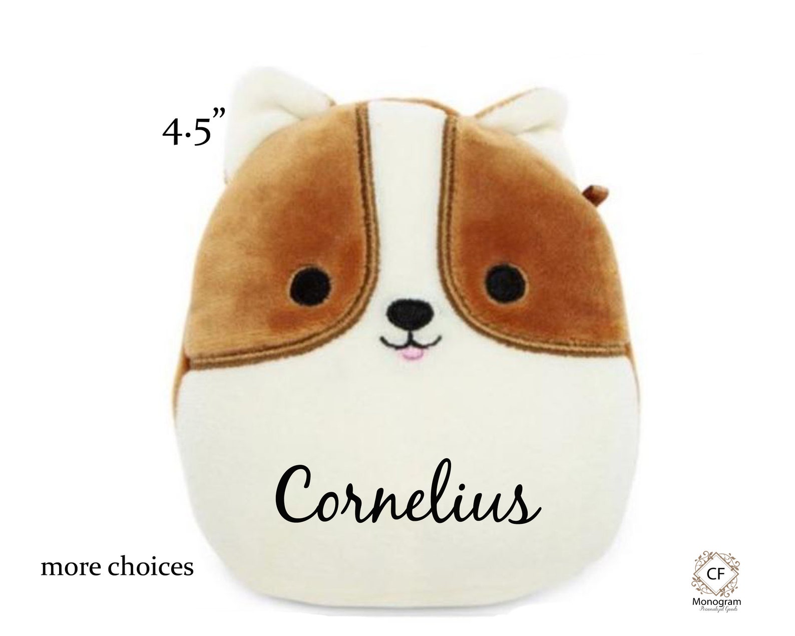 Squishmallow Easter Squad Reginald Corgi 4.5 Inch Spring - Etsy