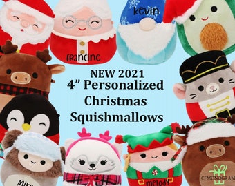 Squishmallows, Toys, Squishmallow Jordan The Gingerbread Man Santa Hat  Plush Stuffed Bow Tie