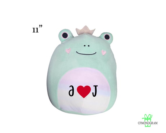 Personalized Squishmallow Ferna Frog 11 Valentines Day Gift, Frog W Crown,  Valentine Hearts Prince Frog, Gift for Her -  Canada