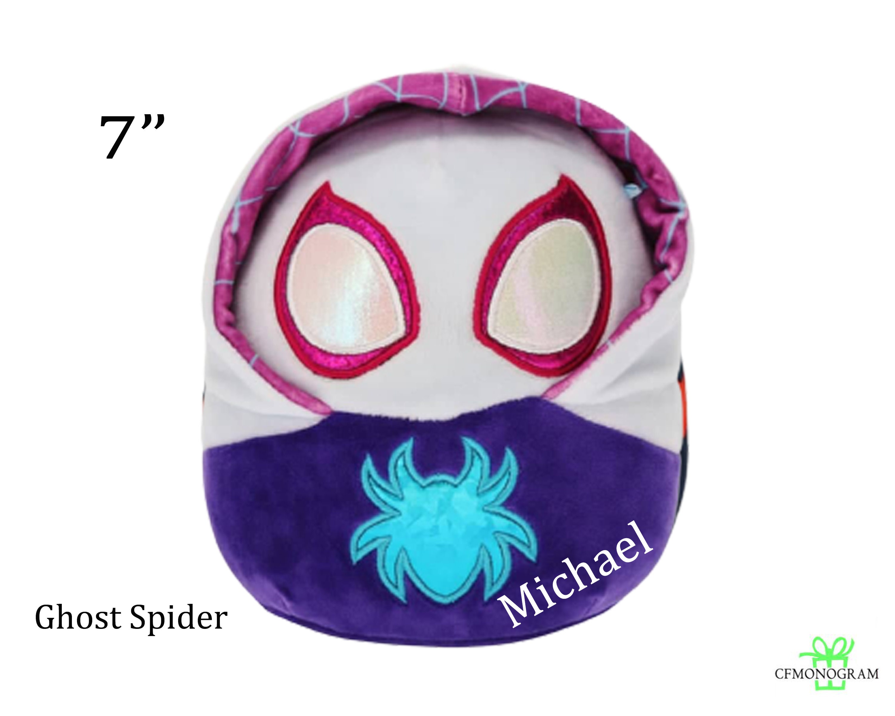 Personalized Squishmallow Ghost Spider 7 Inch Personalized - Etsy Australia Personalized Squishmallow Ghost Spider 7 Inch Personalized - Etsy Australia