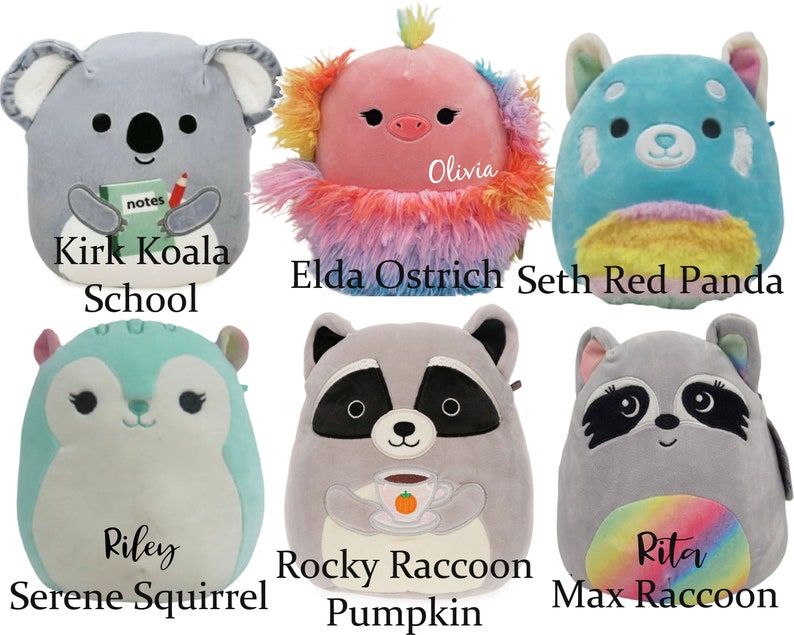 red panda squishmallow name