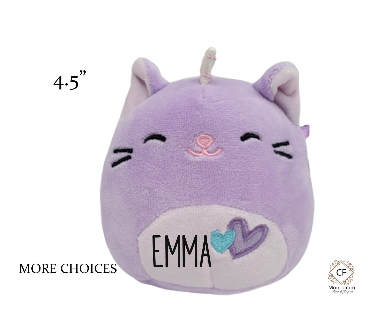 Squishmallow Courtney Purple Caticorn 5 Inch Easter Basket Etsy Hong Kong