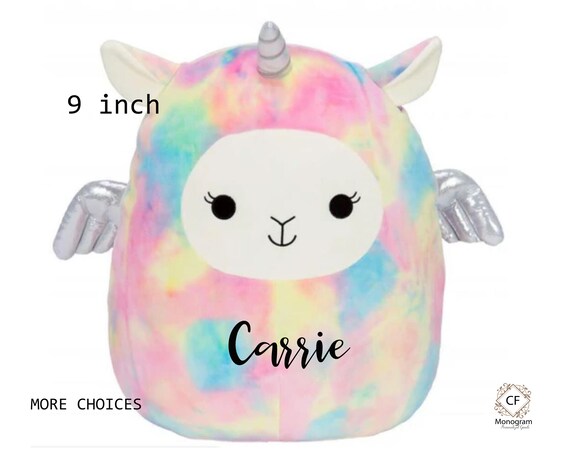 Personalized Squishmallow Lucy May Llama Pegacorn 9 inch | Etsy