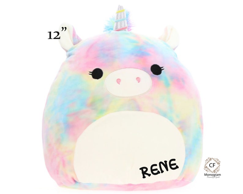 Personalized Squishmallow Blue Dragon 12 inch Squishable | Etsy