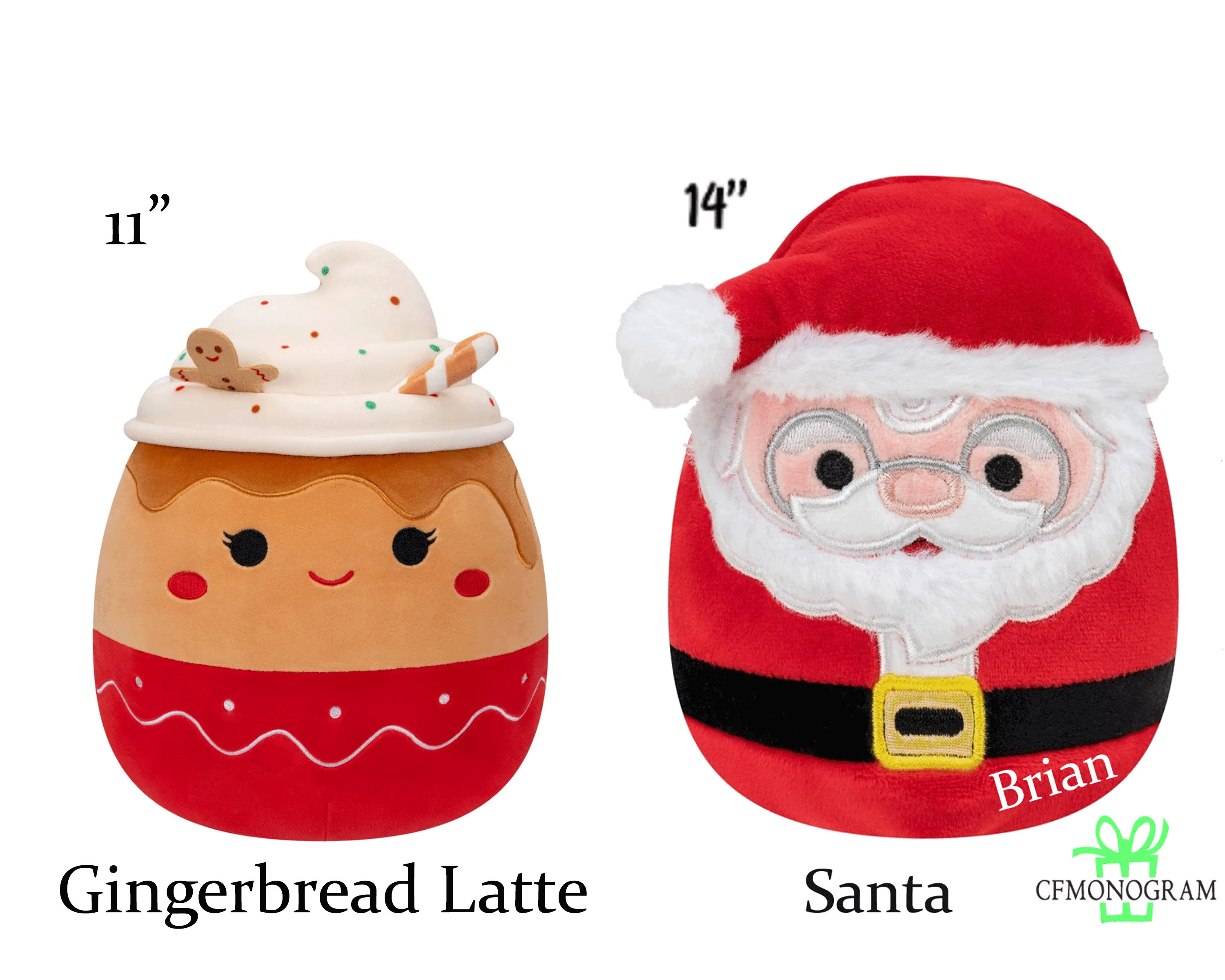 How to Draw a Gingerbread Latte  Squishmallows Christmas 