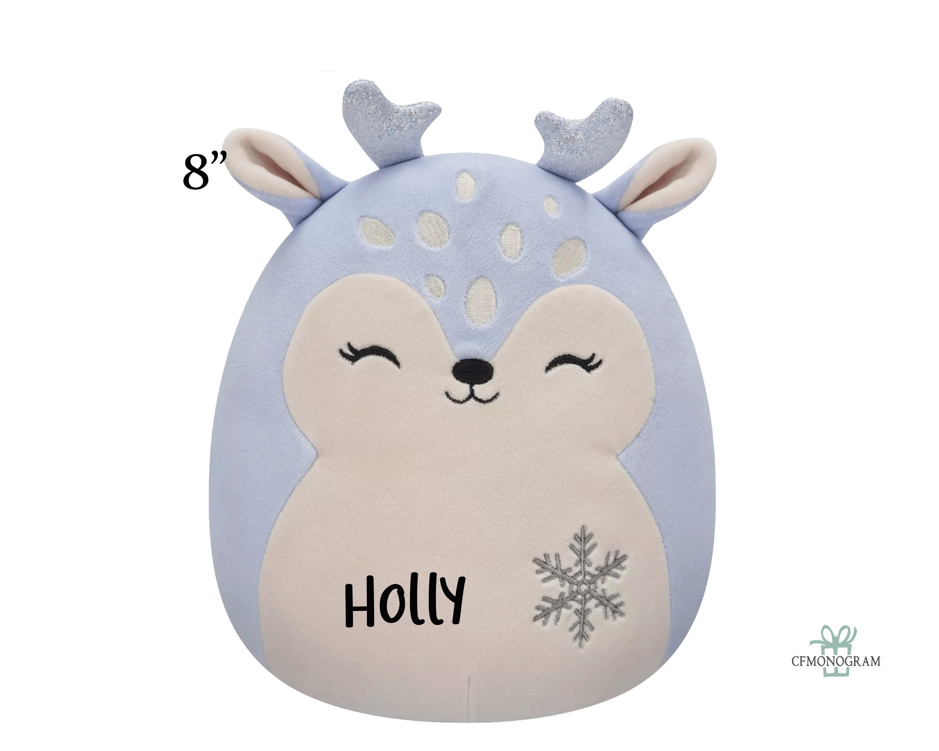 Squishmallows 4 Mini Plush Christmas Tree Ornaments, 8-Pack - Official  Kellytoy Holiday Set - Includes Cam The Cat, Darla The Fawn & More! Squishy  