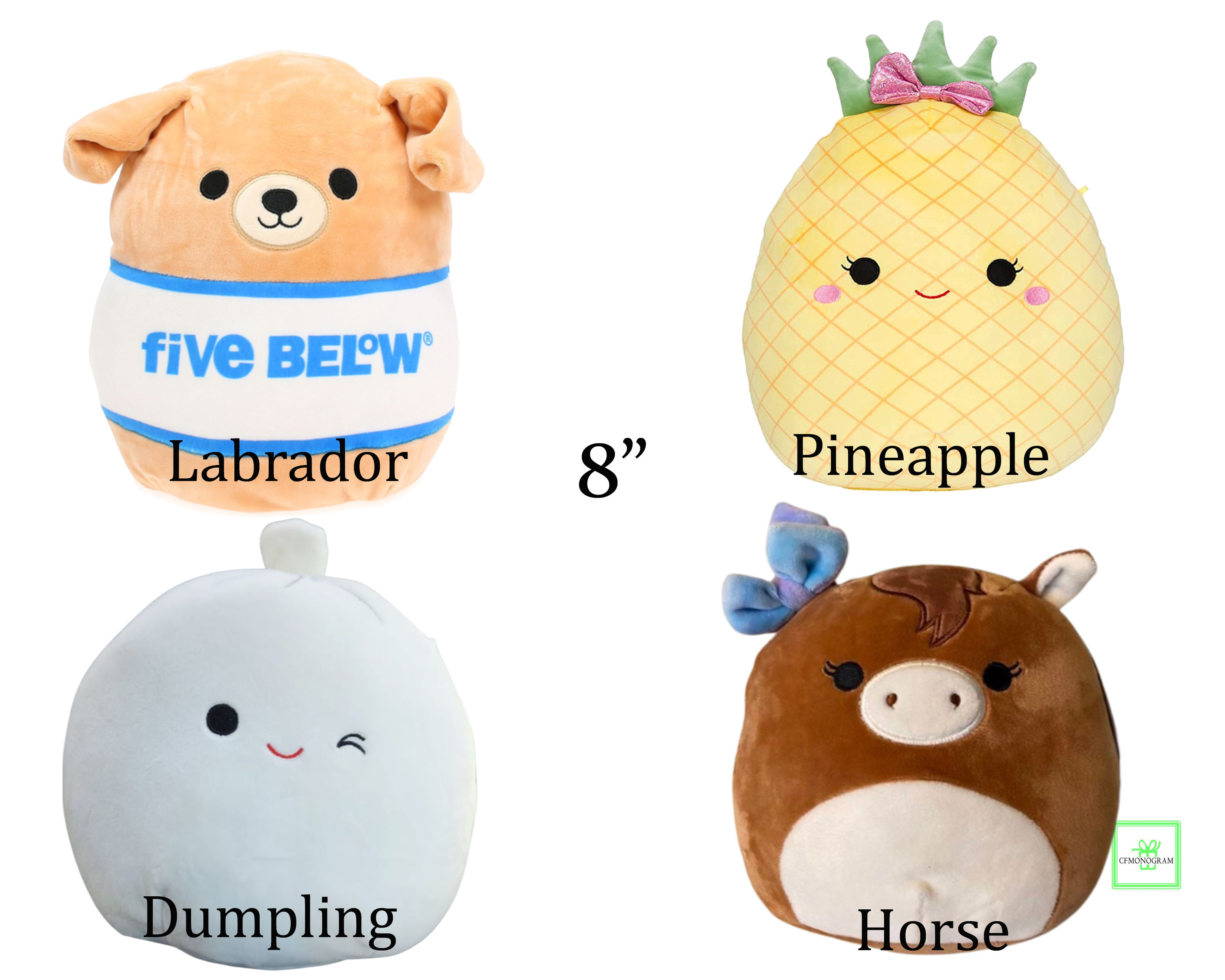 Personalized Squishmallow Chip the Brown Beaver 9 inch Etsy