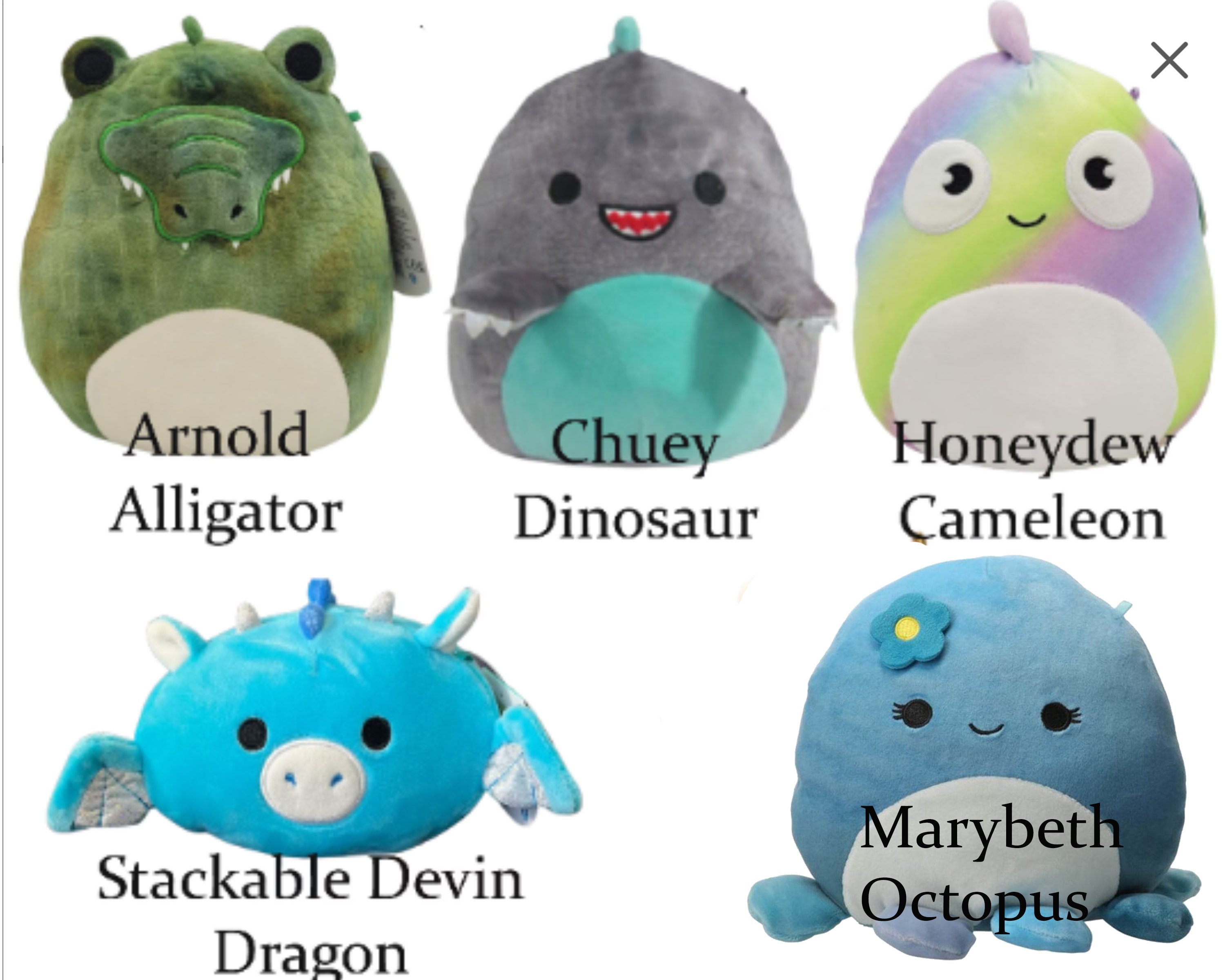 squishmallows plush 40cm ace the unicorn