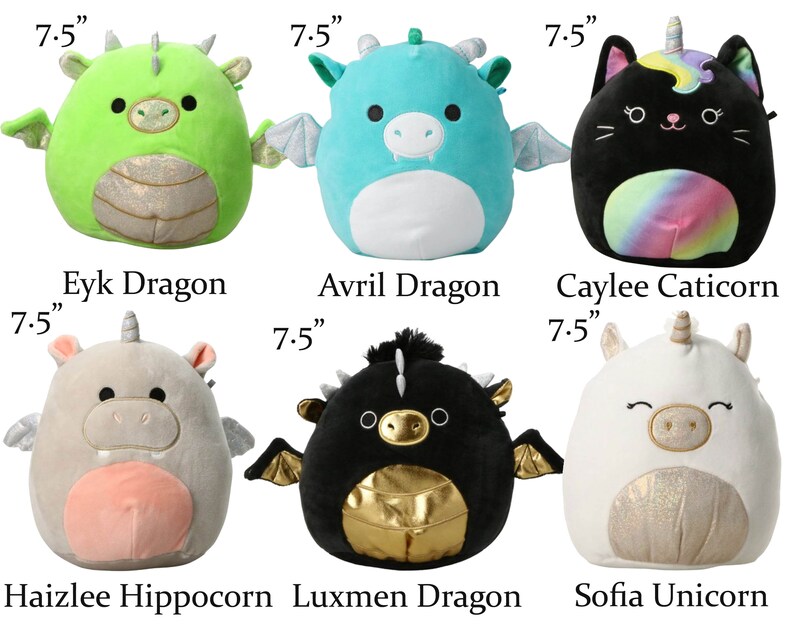 Personalized Squishmallow Patricia Chip 7.5 Inch Potato Chips Etsy