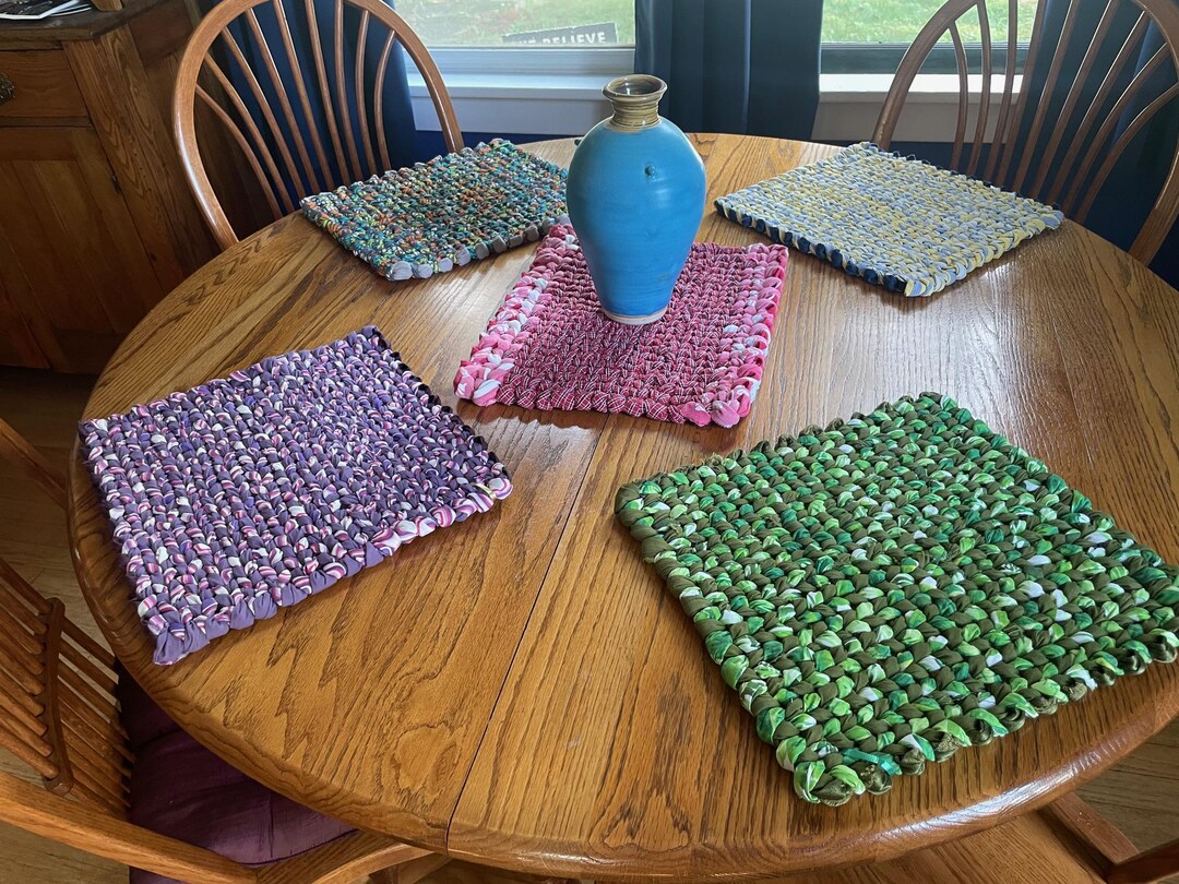 Hand Woven Multi Purpose Rag Mats - Etsy