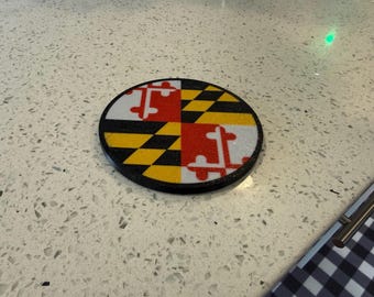 Maryland State Coaster - Zustandsdekoration für Zuhause oder im Büro