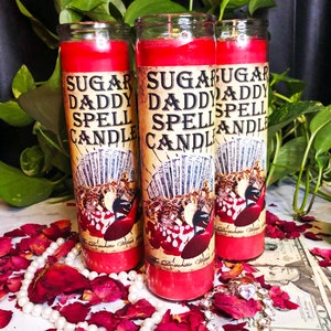 Sugar Daddy Spell Candle
