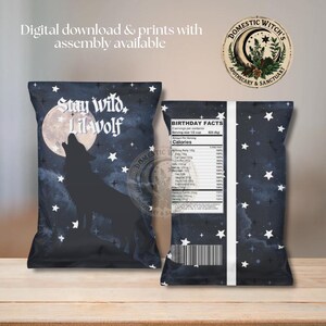 Bolsas personalizadas para patatas fritas y bolsas de recuerdo para ollas de cocción lenta / Recuerdos de fiesta personalizados / Descarga digital