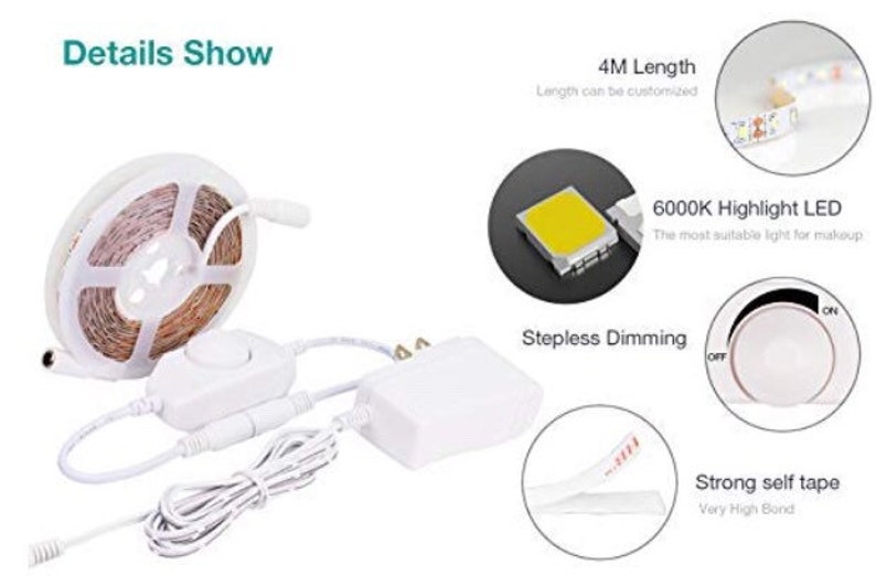 Light Kit Mirror not included Etsy