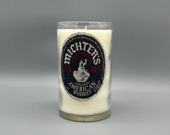 Michter's Small Batch American Whiskey Handmade Candle- Repurposed Bottle