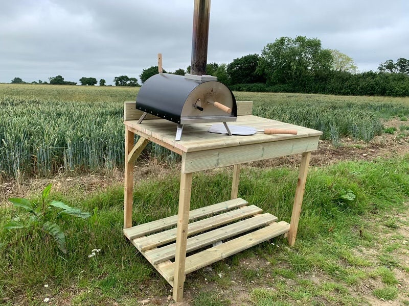 Pizza Oven Stand/ Pizza Oven Table Outdoor Kitchen Outdoor Etsy UK