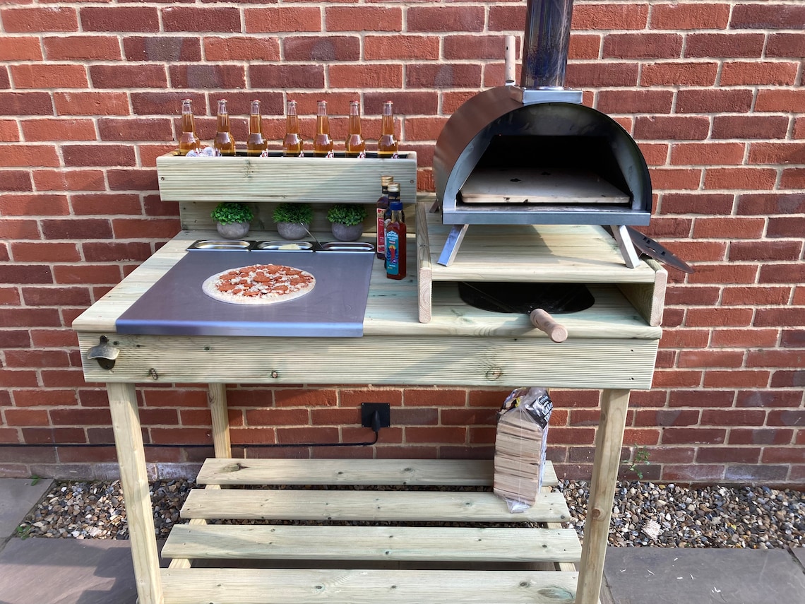 Pizza Oven Table/ Pizza Oven Stand/ Pizza Kitchen/ Pizza Etsy Israel