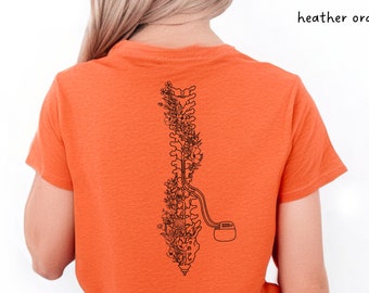 Spinal Cord Stimulator Shirt (Right Side), Spinal Cord Stimulation, Chronic Pain Shirt, CRPS Shirt, SCS Shirt, Spinal Surgery TShirt