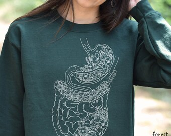 Botón GJ Tube Sudadera, Gastrostomía Yeyunostomía, Suéter de tubo GJ, Regalo de cirugía, Gastroparesia, Sudadera de dismotilidad, Sudadera Tubie