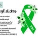 Traumatic Brain Injury Sticker, TBI Awareness Decal, TBI Support ...