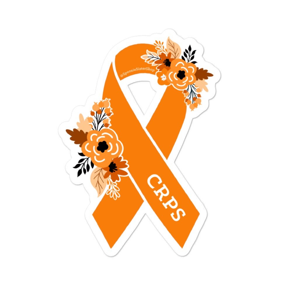 CRPS Awareness Sticker Complex Regional Pain Syndrome Etsy