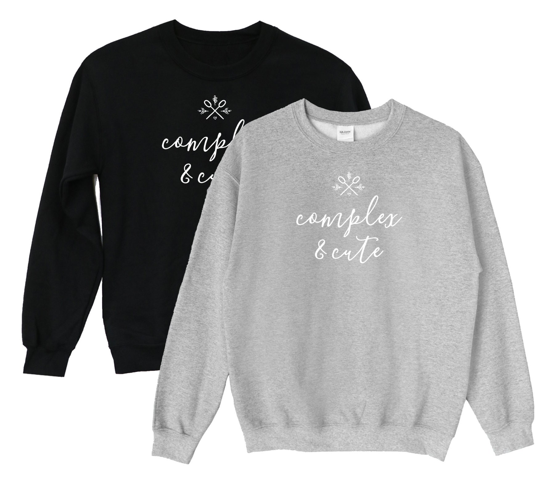 Cute crew neck sweatshirts Clearance
