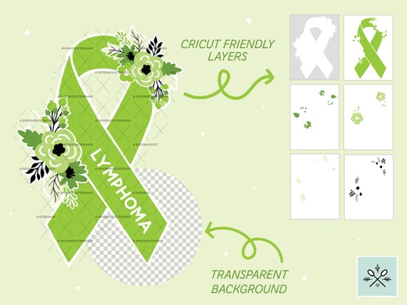 Lymphoma Awareness Ribbon