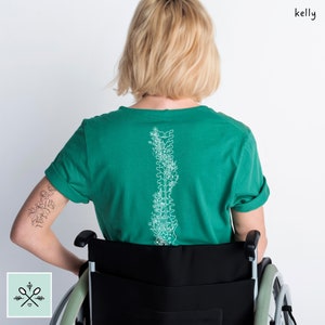 Floral Spine Shirt, Spine Anatomy Shirt, Spine TShirt, Flower Spine T-Shirt, Spine Surgery Shirt, Arthritis Shirt, Ankylosing Spondylitis