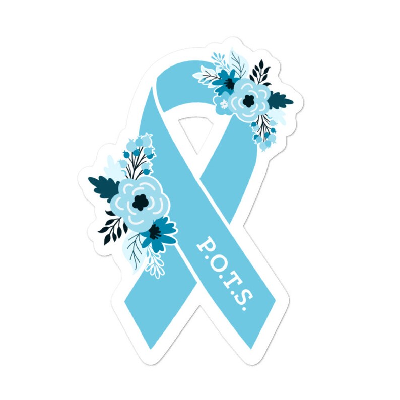 POTS Awareness Sticker Postural Orthostatic Tachycardia Etsy