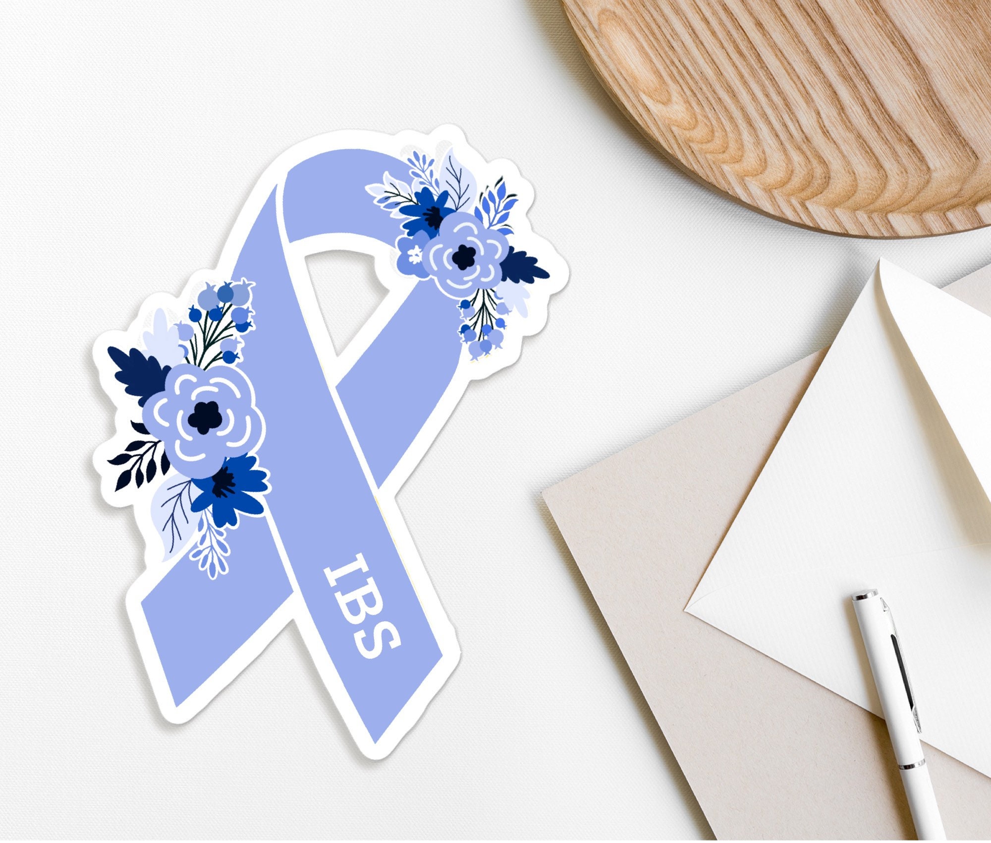 IBS Awareness Sticker, Irritable Bowel Syndrome Stickers