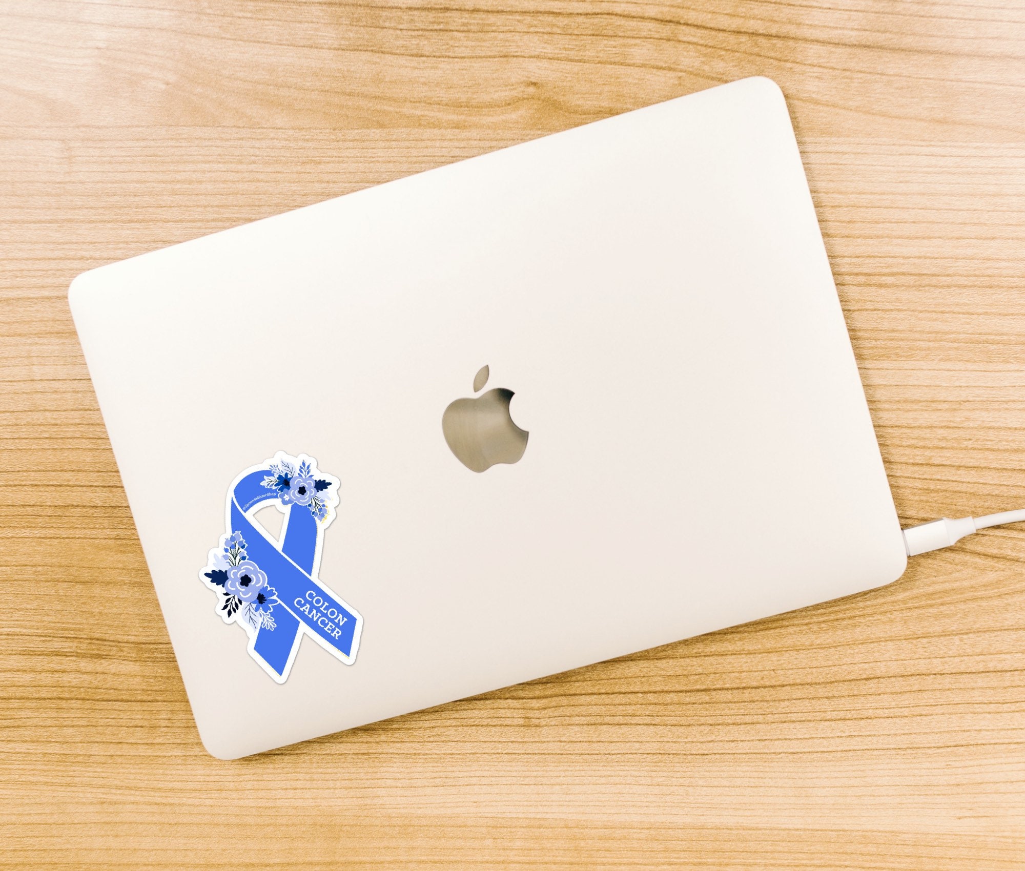 Colon Cancer Sticker, Colon Cancer Awareness Stickers, Blue Awareness ...